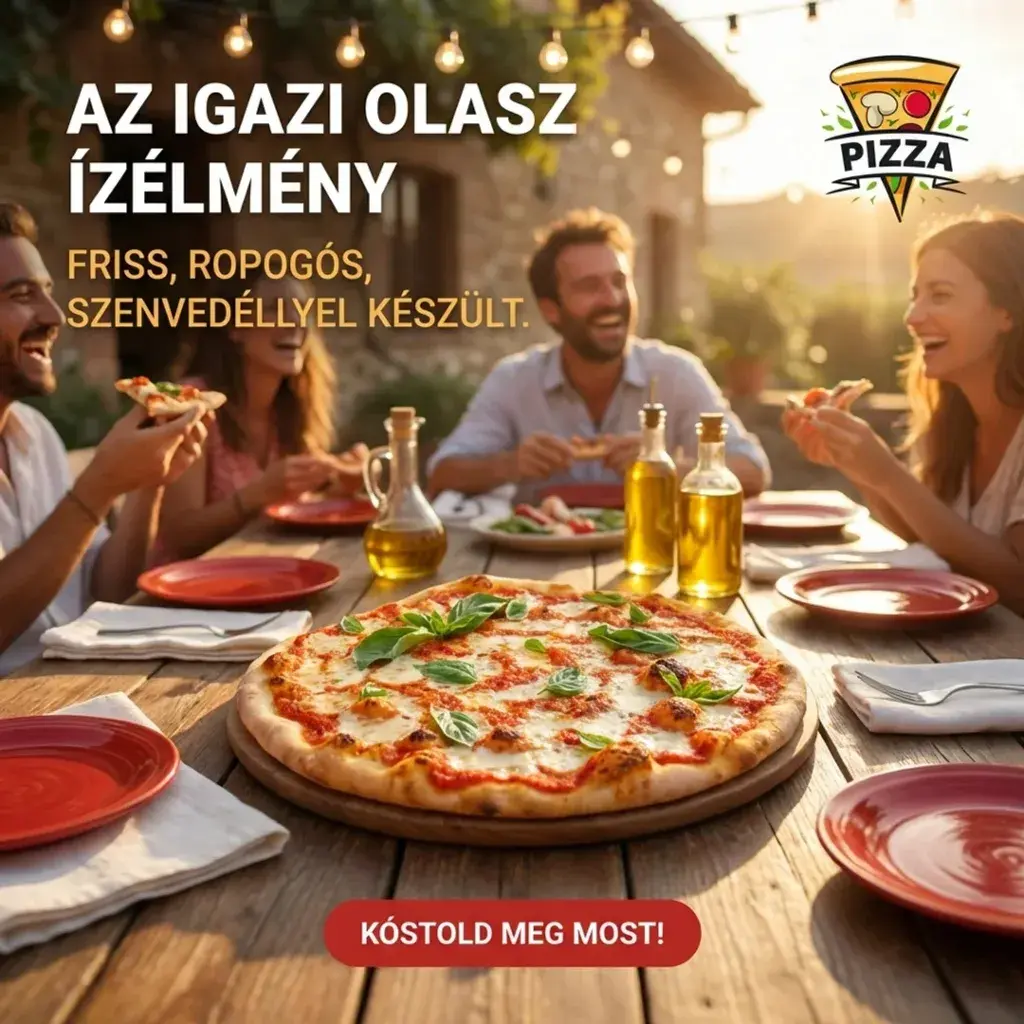 After Pizza hirdetés átalakulás